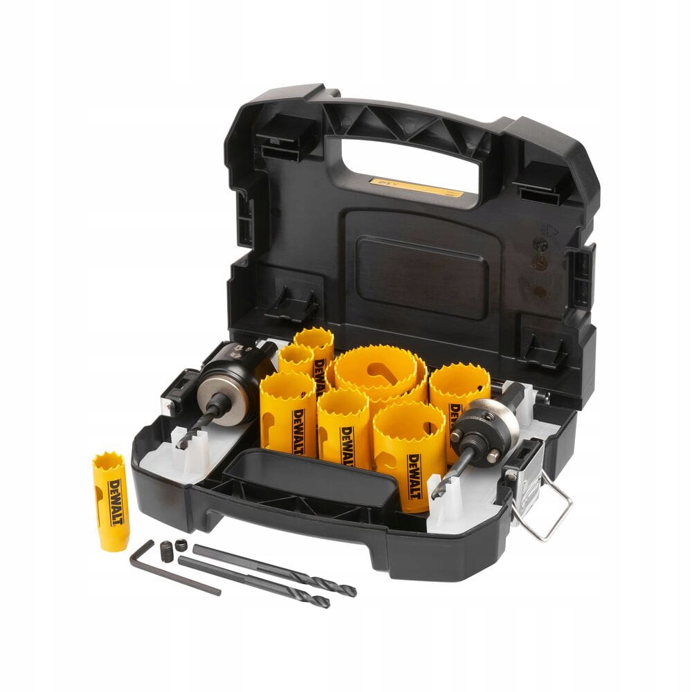 Zestaw Otwornic DeWalt HOLE SAW SET 13 pcs. BIMETAL – Niezawodne narzędzie do cięcia