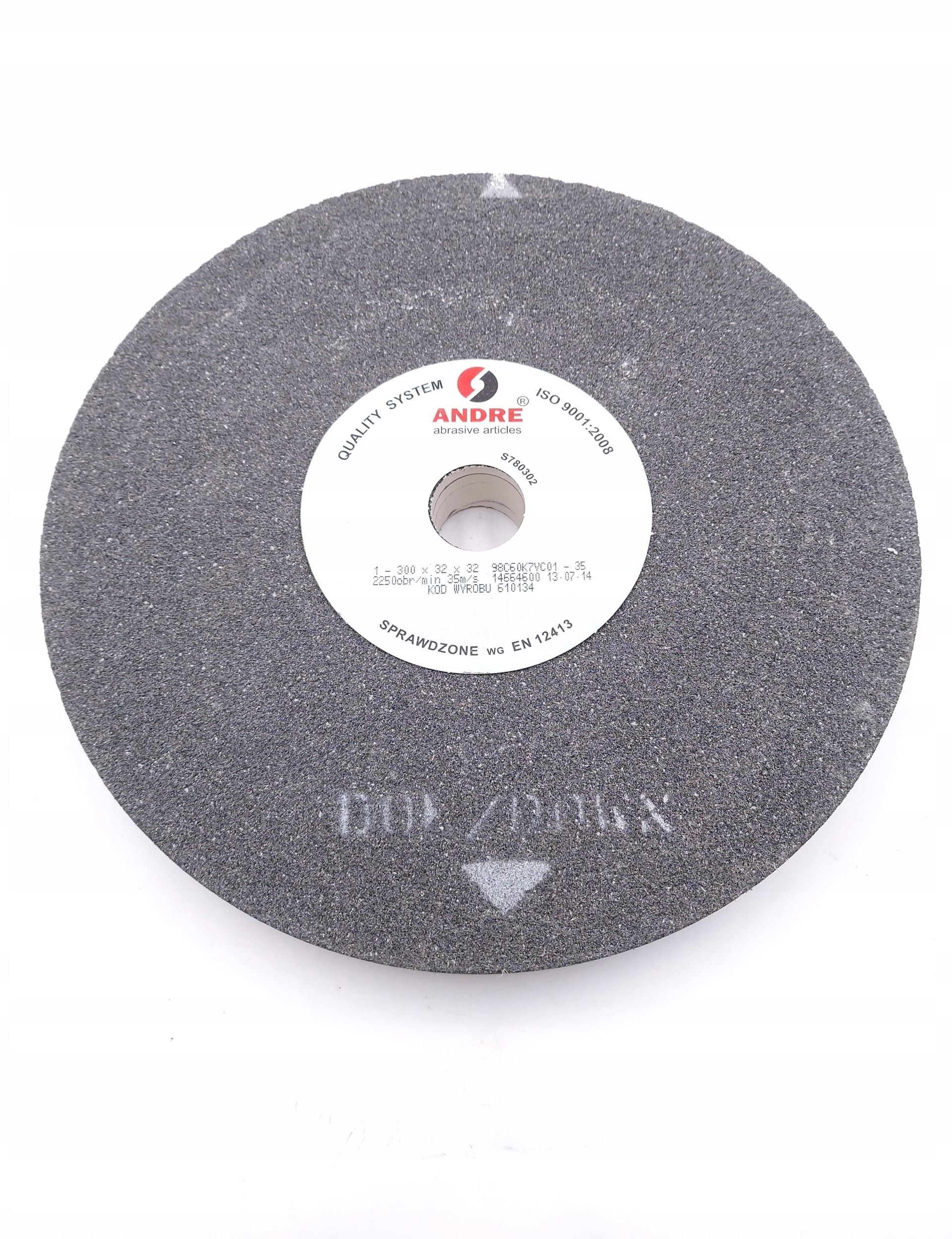 ANDRE ŚCIERNICA PŁASKA 300mm x 32mm x 32mm 98C60K7VC01-35 – Idealne narzędzie do szlifowania