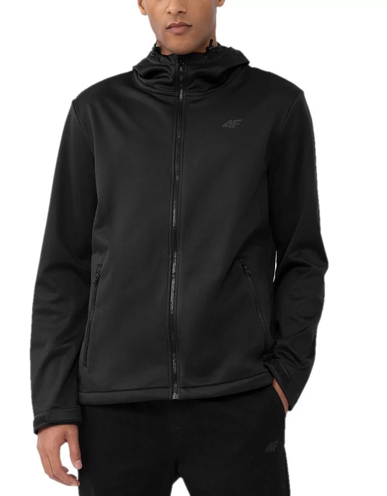 Kurtka przejściowa softshell z kapturem męska 4F M156 – Idealna na każdą pogodę