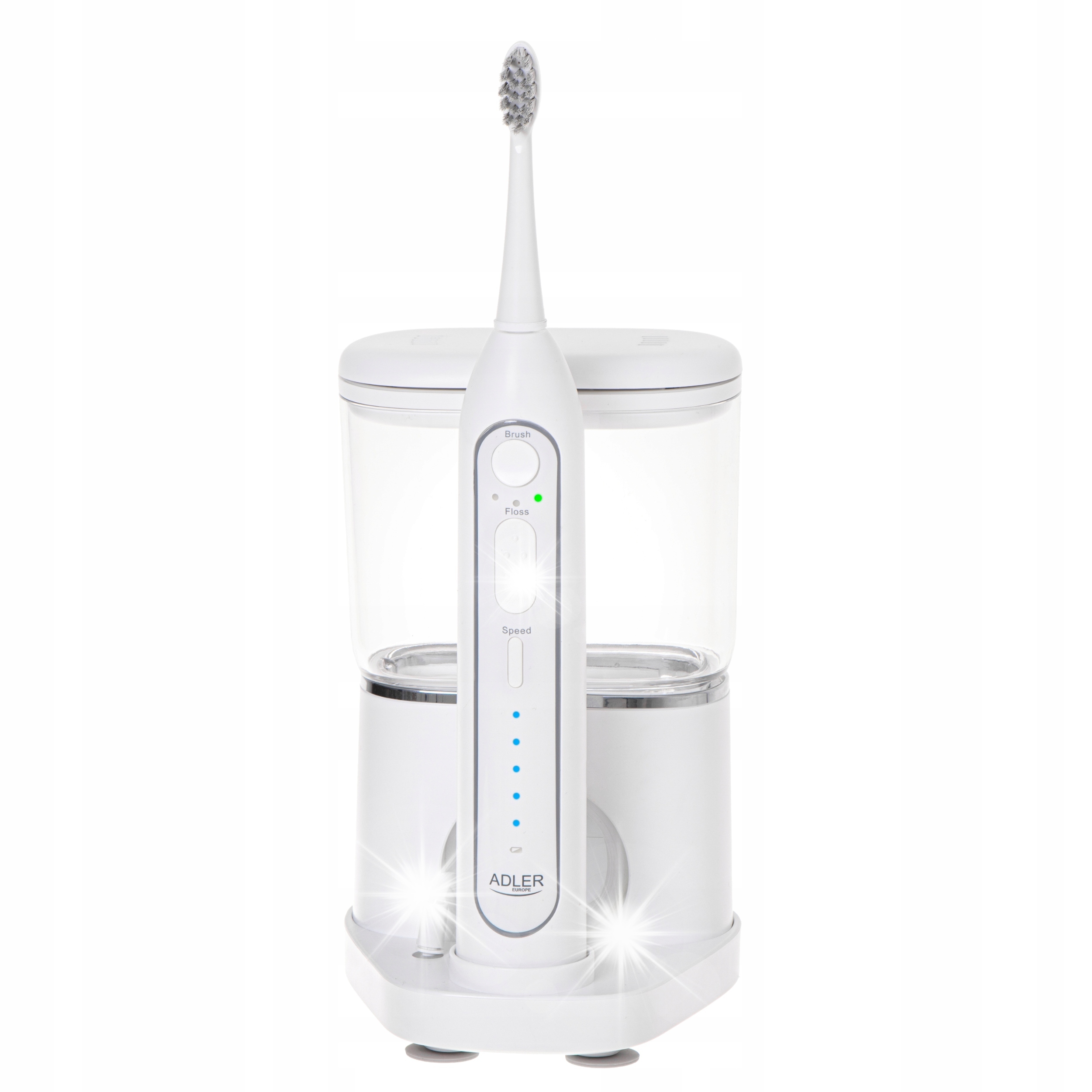 Szczoteczka SONICZNA z irygatorem 2w1 DO ZĘBÓW Adler AD2180 – Innowacyjna opieka nad jamą ustną