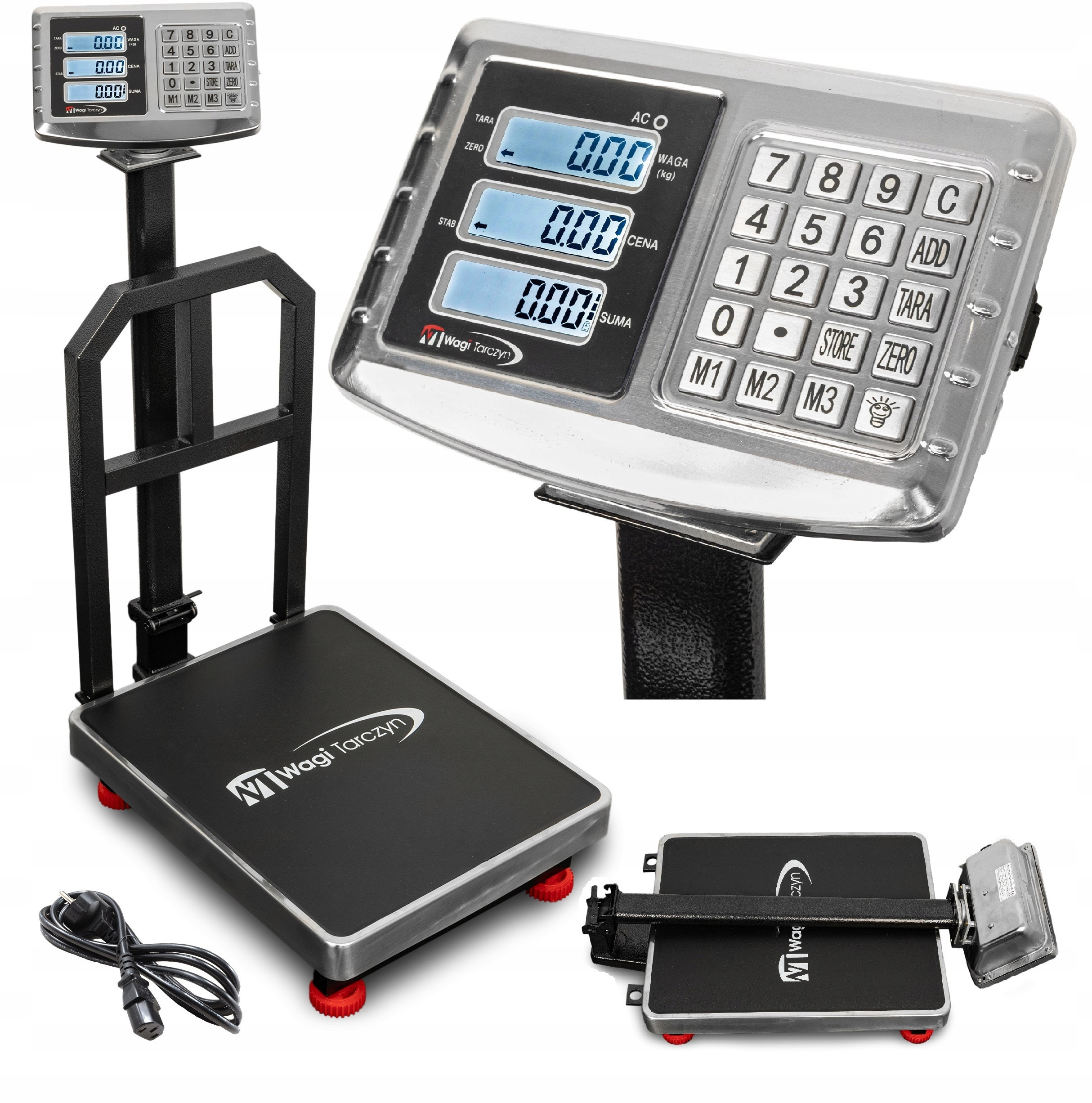 Waga Platformowa WAGI TARCZYN WT-175N 300kg – Precyzyjne ważenie w Twoim biurze