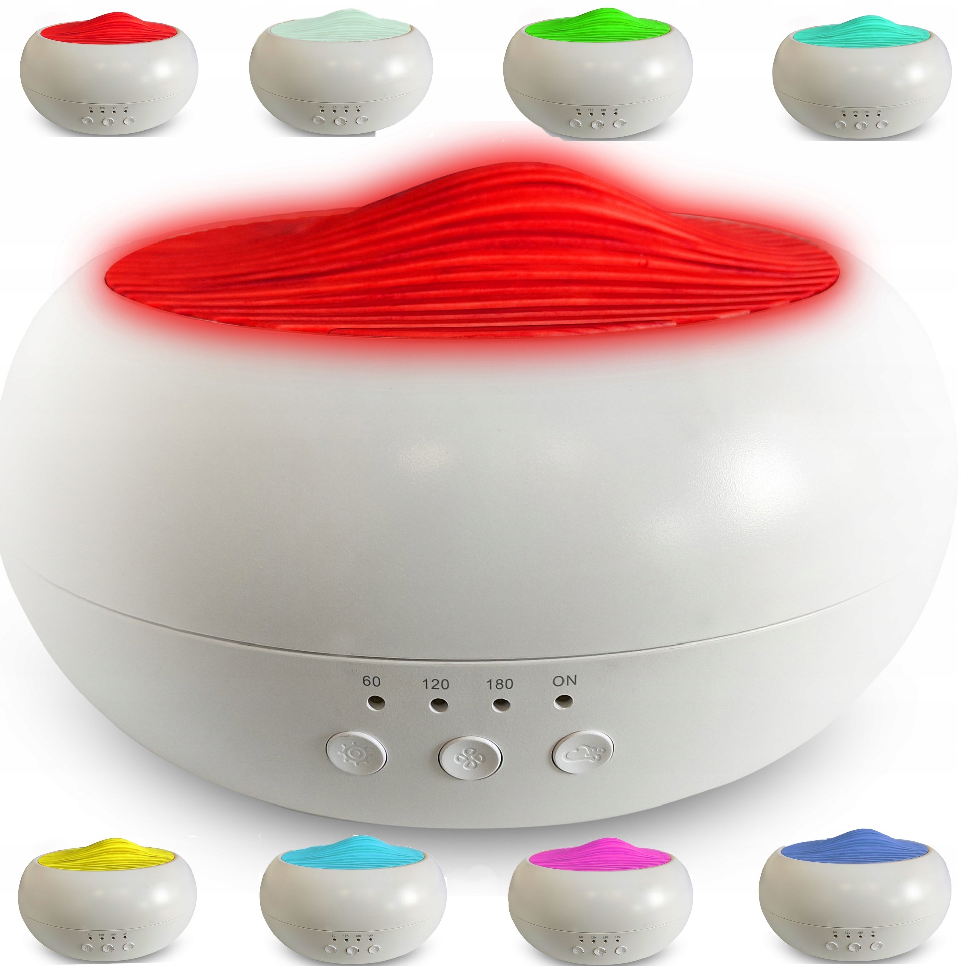 Efektowne podświetlenie LED – 8 kolorów do wyboru