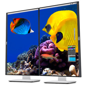 24-calowy monitor Dell UltraSharp U2414H — łatwa regulacja i wygodne oglądanie