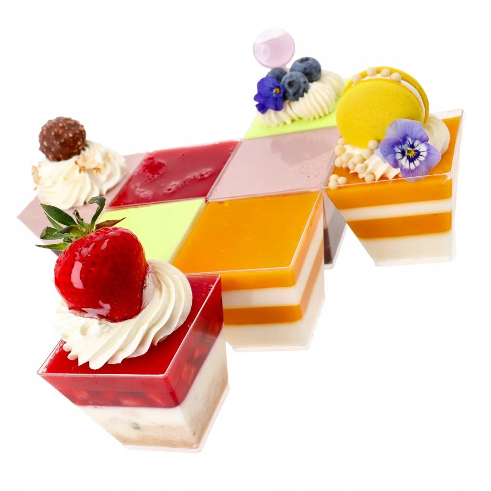 Przezroczysta konstrukcja – Doskonała ekspozycja serwowanych słodkości