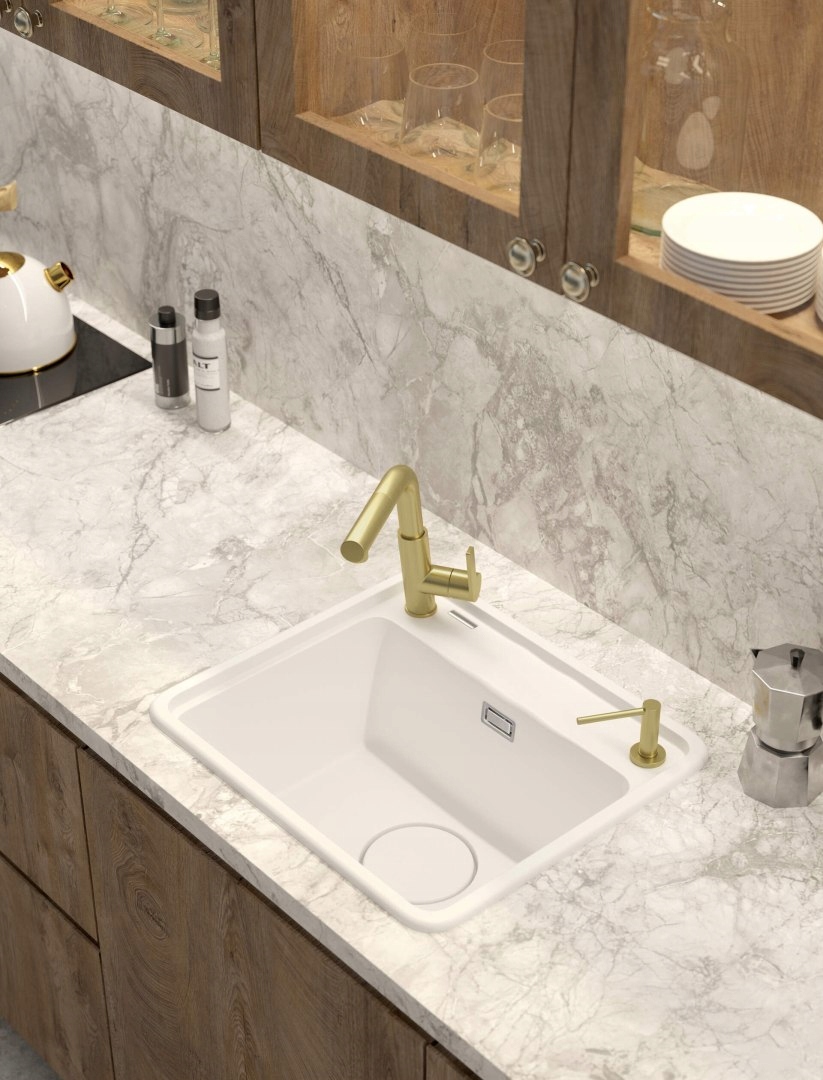 Innowacyjny design montowany w zlewozmywaku