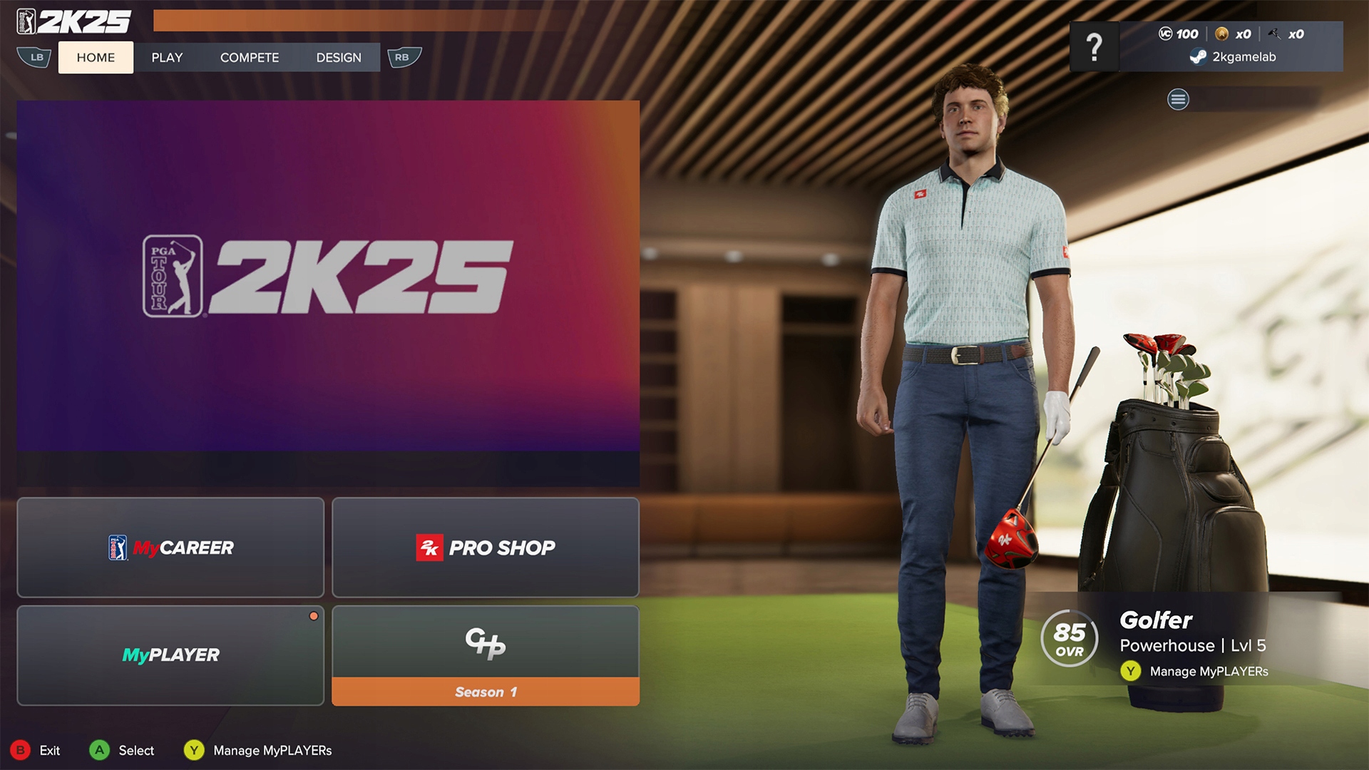 MyCAREER i MyPLAYER – Twoja droga do sukcesu w golfie