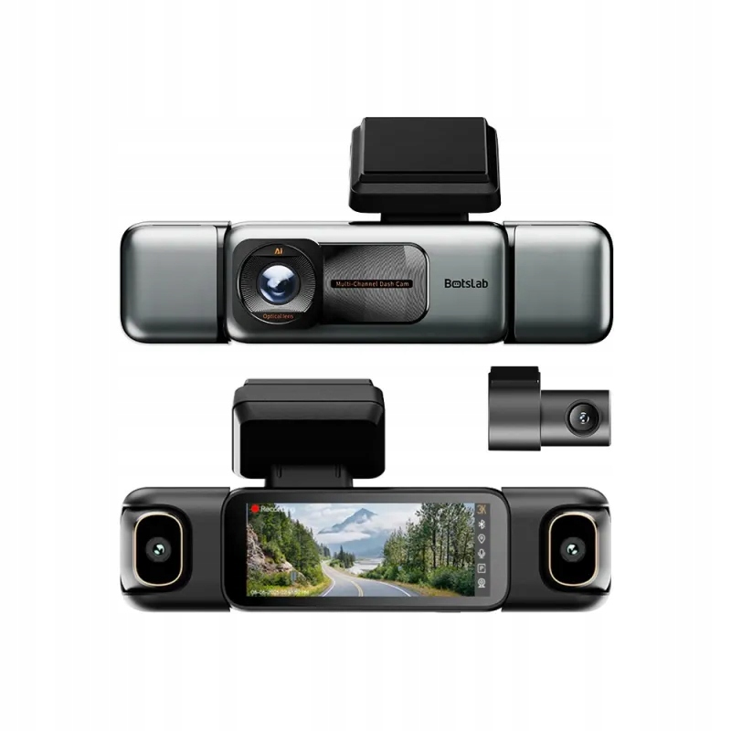 Zwiększone bezpieczeństwo dzięki 4-kanałowemu nagrywaniu