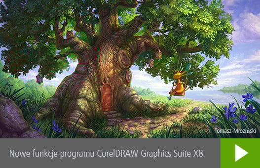 Nowe funkcje programu CorelDRAW Graphics Suite X8