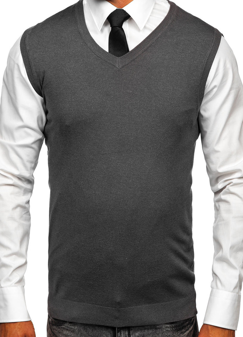 New Boy Bezrękawnik pulower sweter męski bez rękawów – Styl i elegancja na każdą okazję