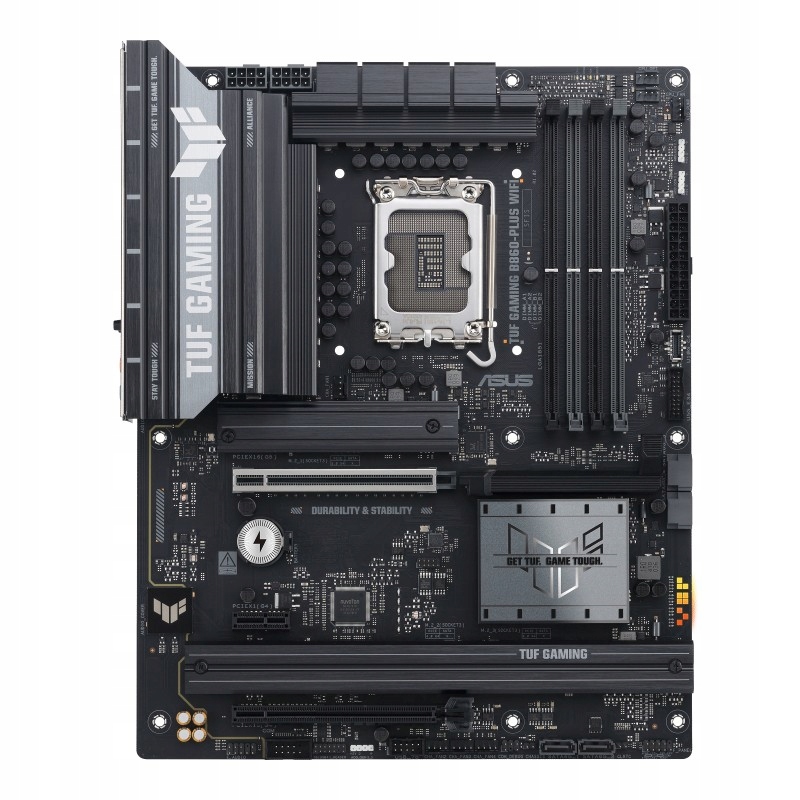 Płyta główna ASUS TUF GAMING B860-PLUS WIFI 7 – Nowoczesne złącza i niezawodność