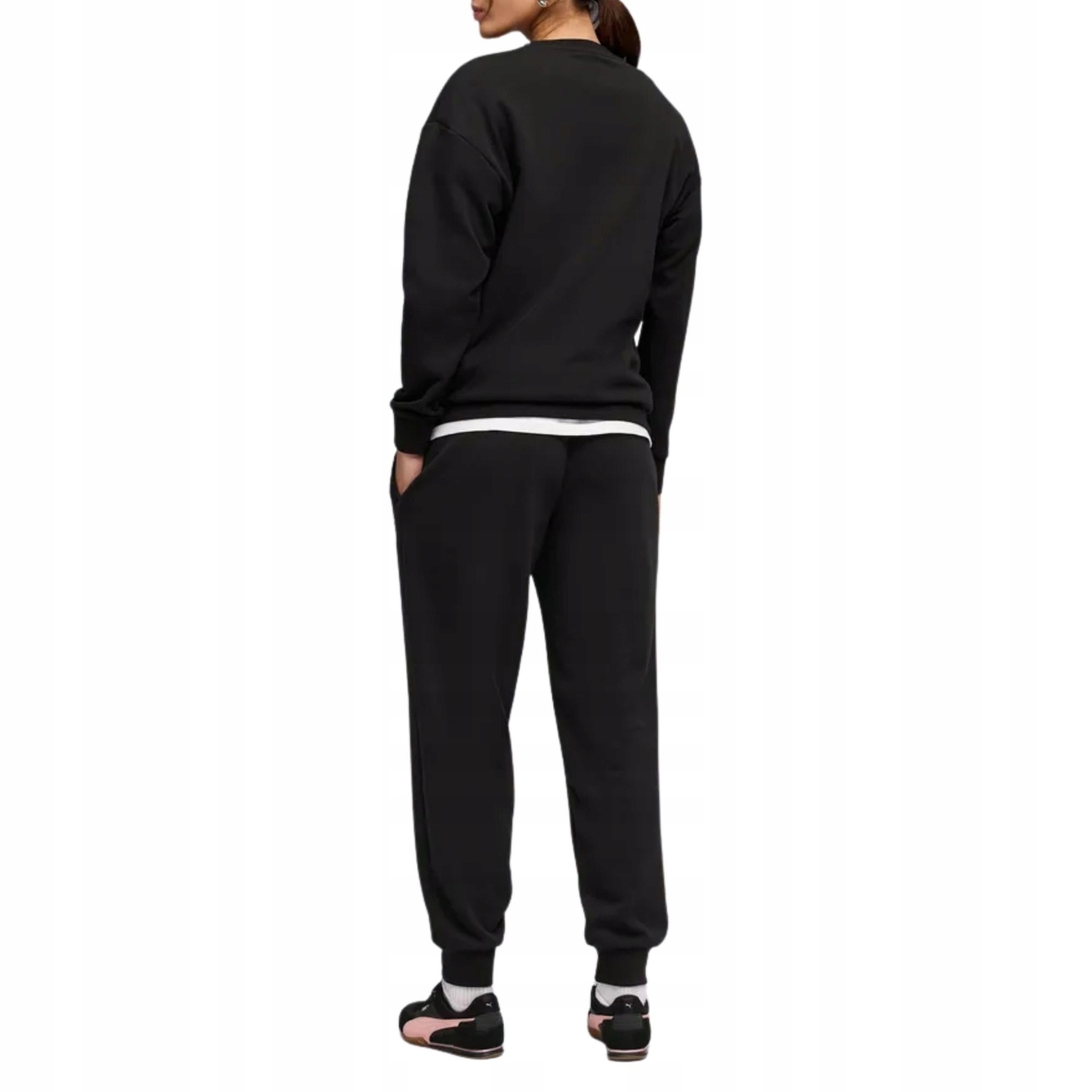 Spodnie dresowe z elastyczną talią i ściągaczami