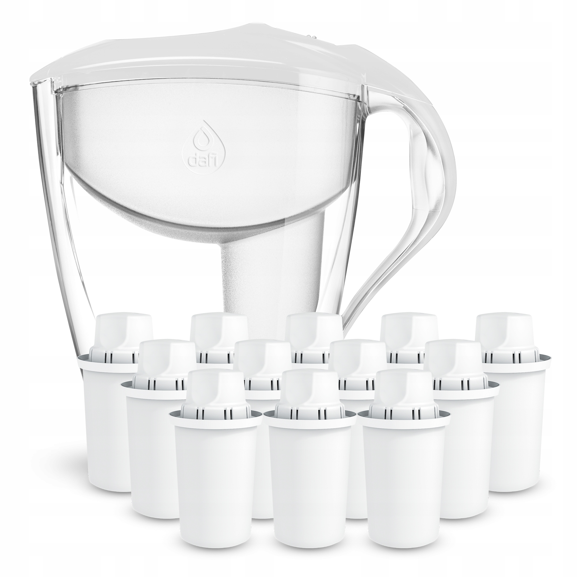 Dzbanek Dafi ASTRA biały 3l 12 wkładów Classic – Idealne rozwiązanie do filtracji wody