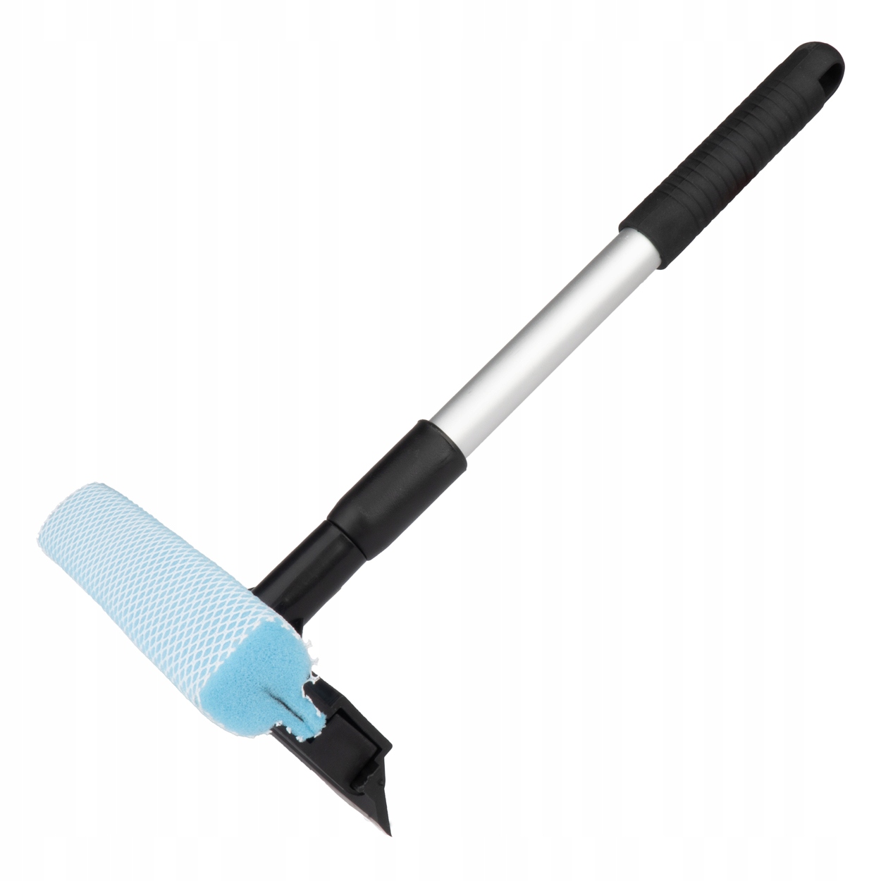 Myjka do szyb okien luster + ściągaczka do wody teleskopowa aluminiowa 35/48 cm – Idealne rozwiązanie do czyszczenia