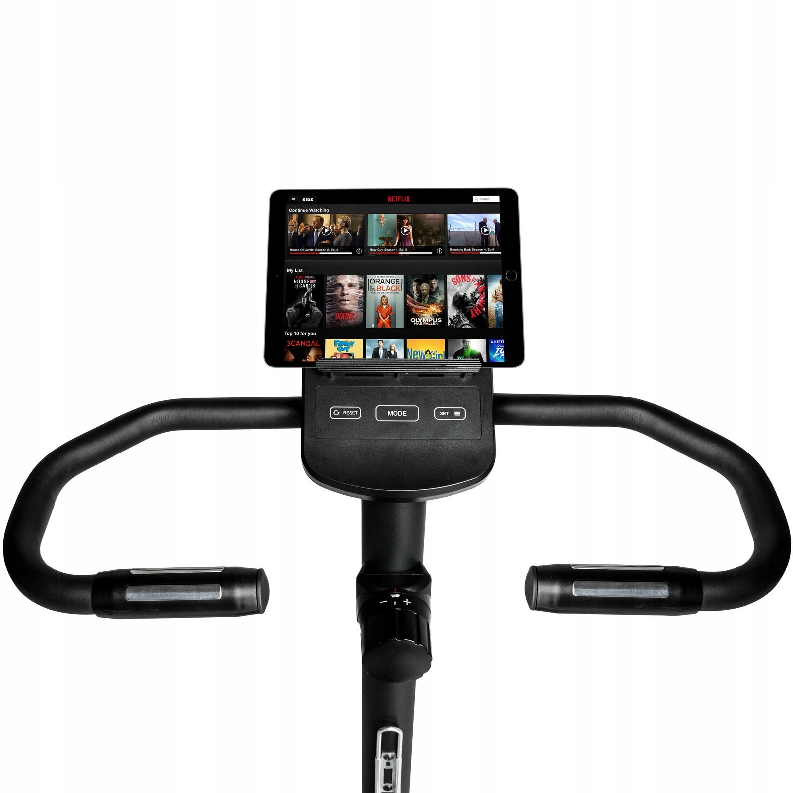 8 poziomów oporu – Dopasuj intensywność treningu