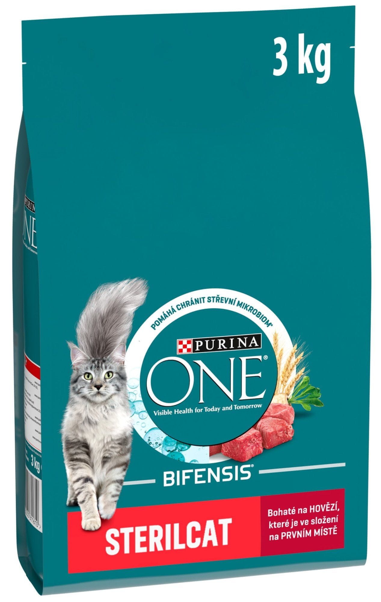 Purina ONE Sterilcat Karma z wołowiną 3kg – Idealna dla kotów sterylizowanych