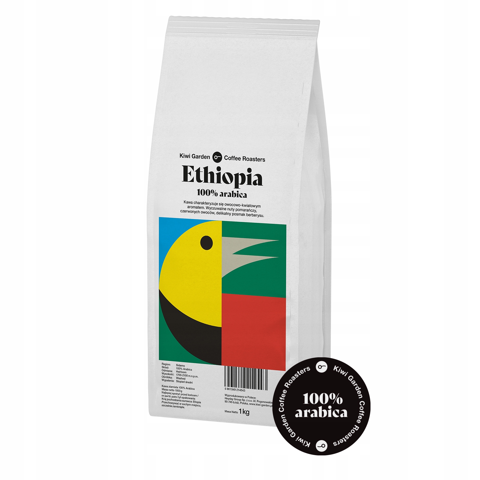 Kawa Etiopia 1 kg – Wyjątkowy smak z regionu Sidamo