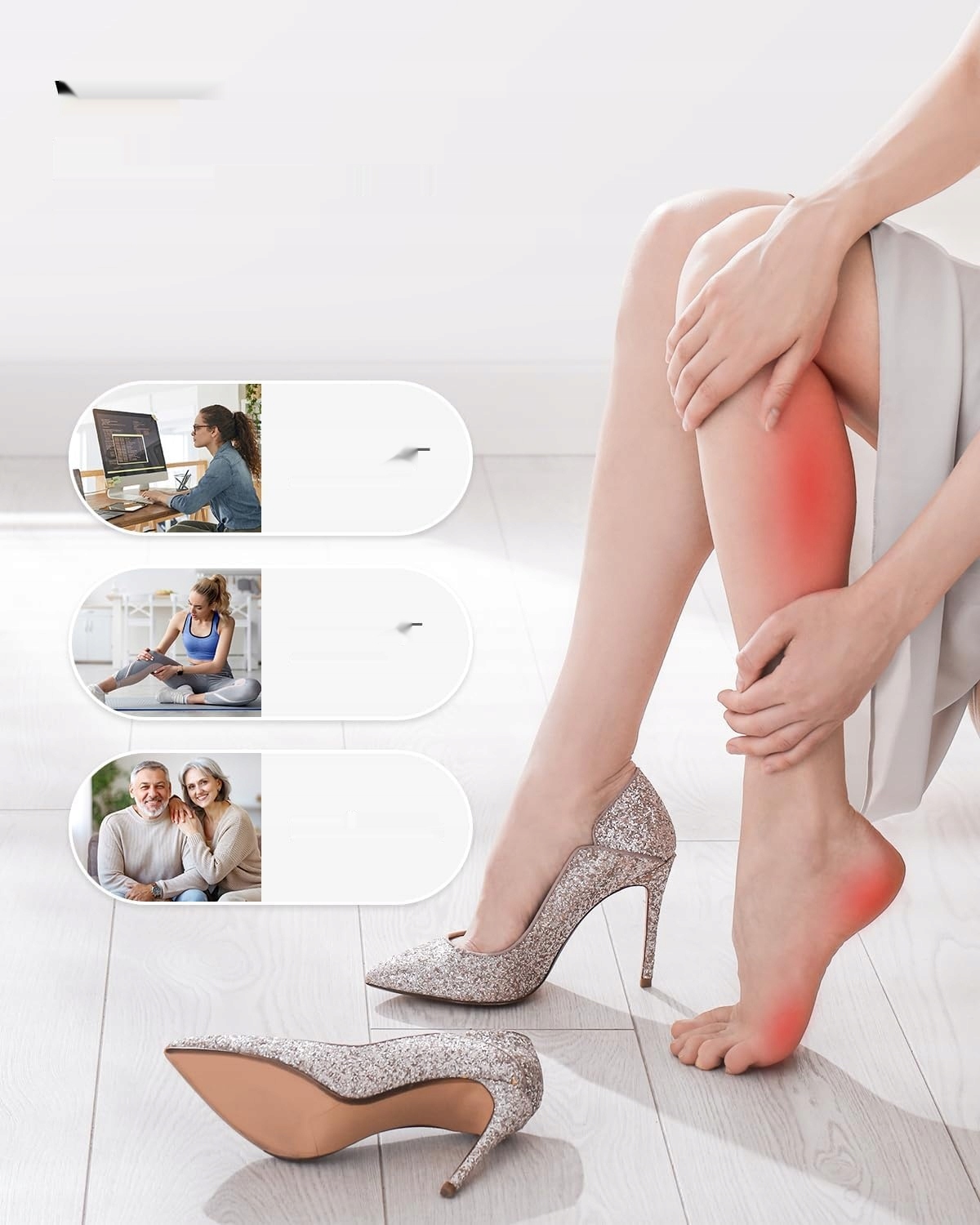 6 trybów masażu – dostosuj do swoich potrzeb