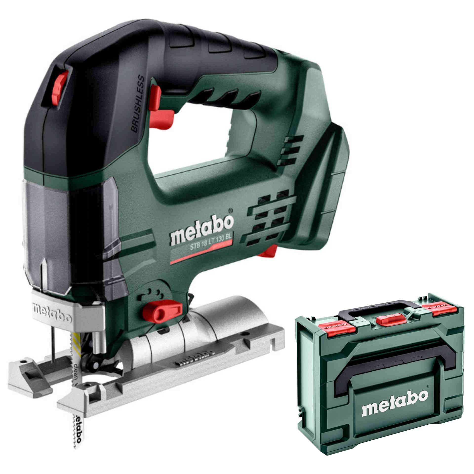 Metabo Wyrzynarka STB 18 LT 130 BL Carcass METABOX 145 – Precyzyjne narzędzie do cięcia