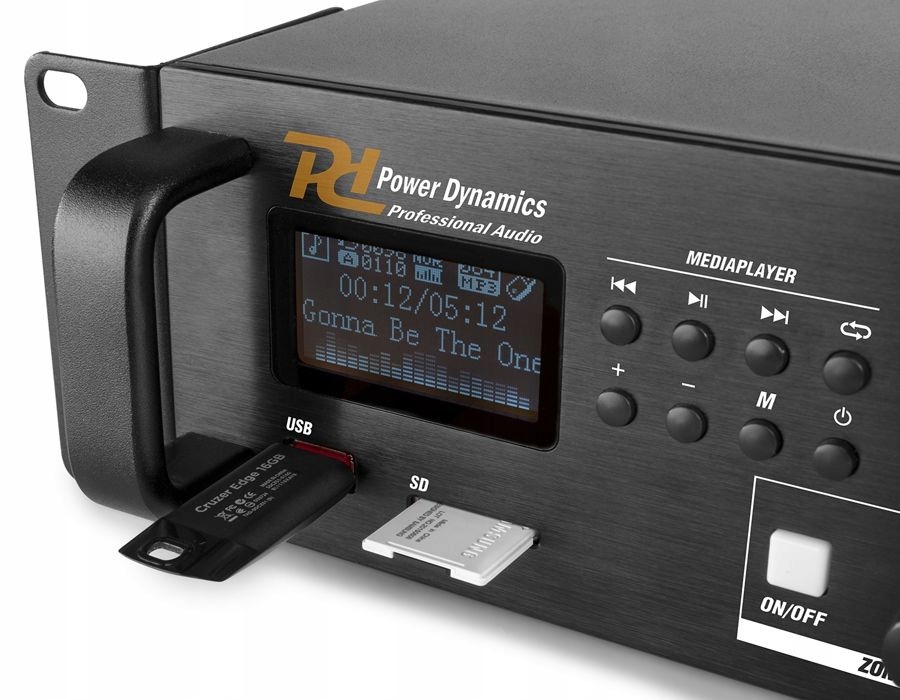 Zintegrowany odtwarzacz MP3 z tunerem FM, USB i SD