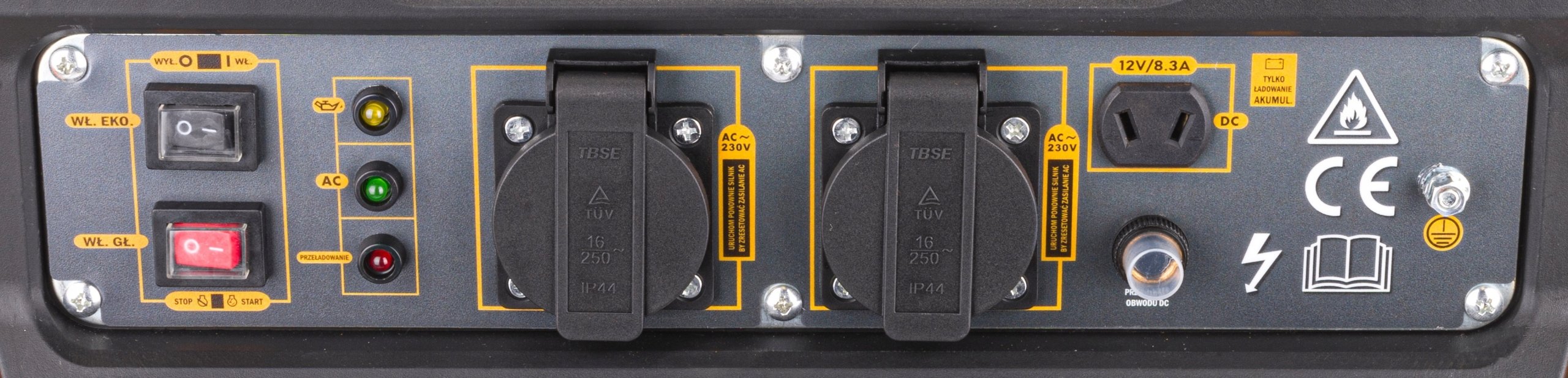 Wydajność i moc – 2 kW zasilania