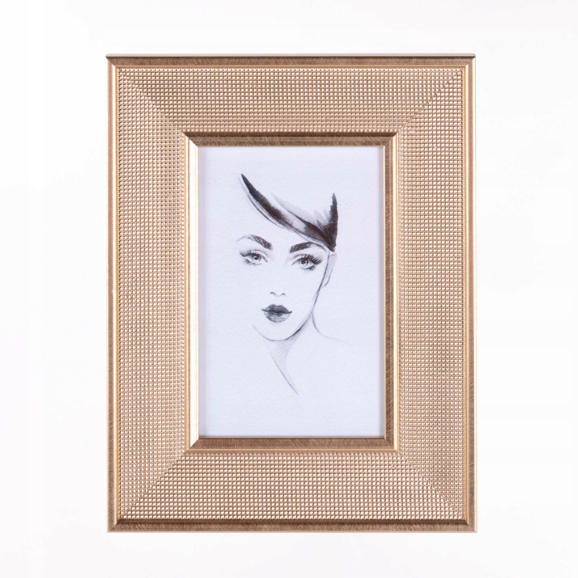 Ramka Home Styling Collection – Złota ramka na zdjęcie 17,5 x 22,5 cm