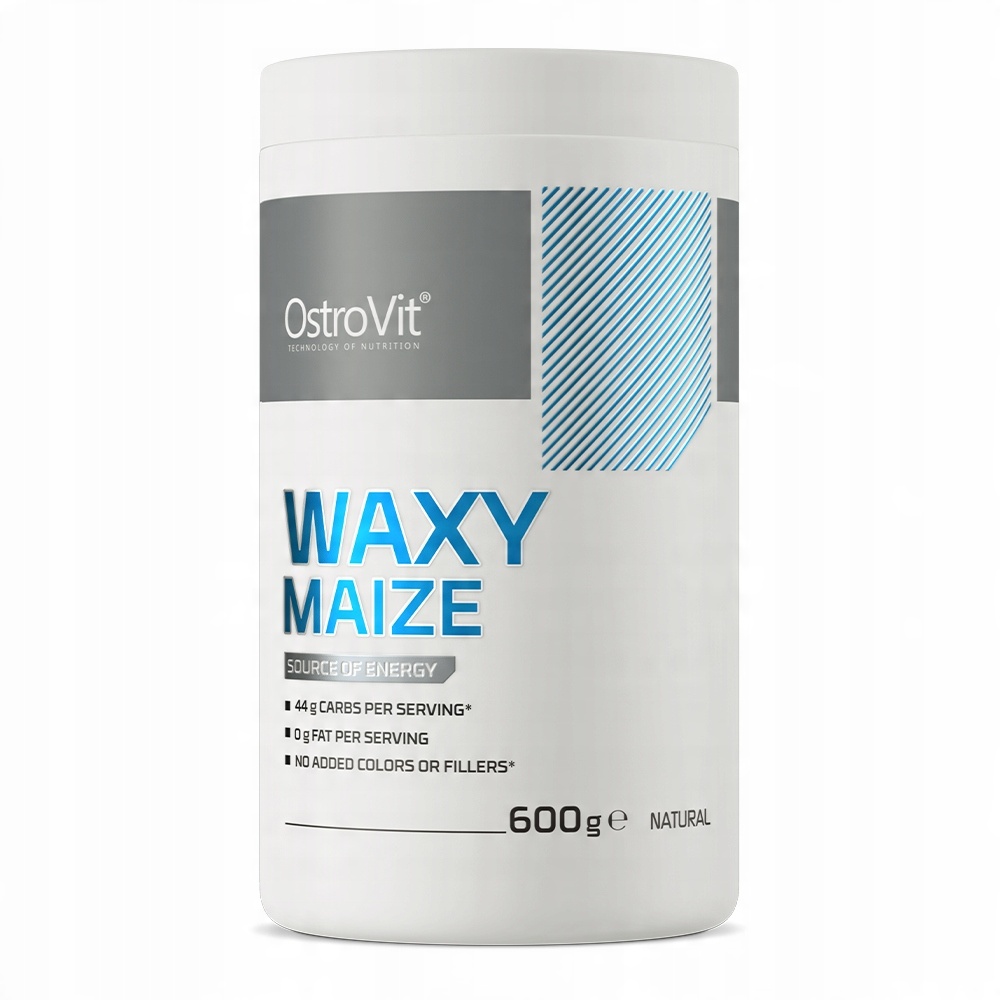 OstroVit Waxy Maize 600 g – Naturalne źródło węglowodanów dla sportowców