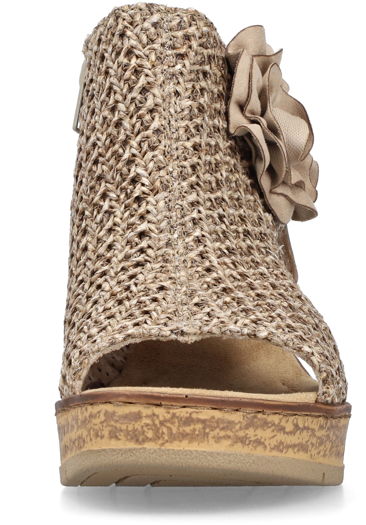 Stylowe detale – kwiatowy wzór i beżowy kolor