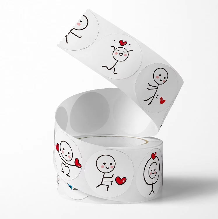 Minimalistyczny design z serduszkami