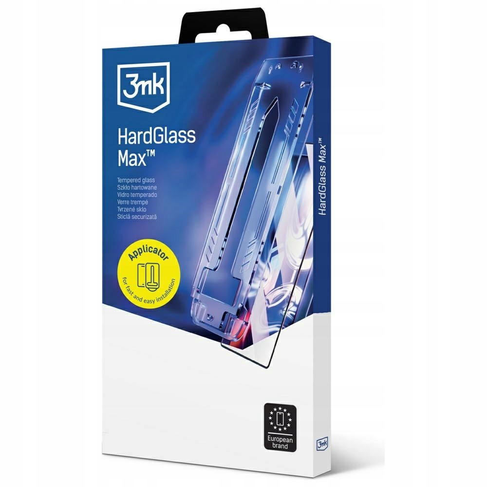 Szkło hartowane 3MK HardGlass Max do iPhone 13/13 Pro/14/16E – Maksymalna ochrona dla Twojego smartfona