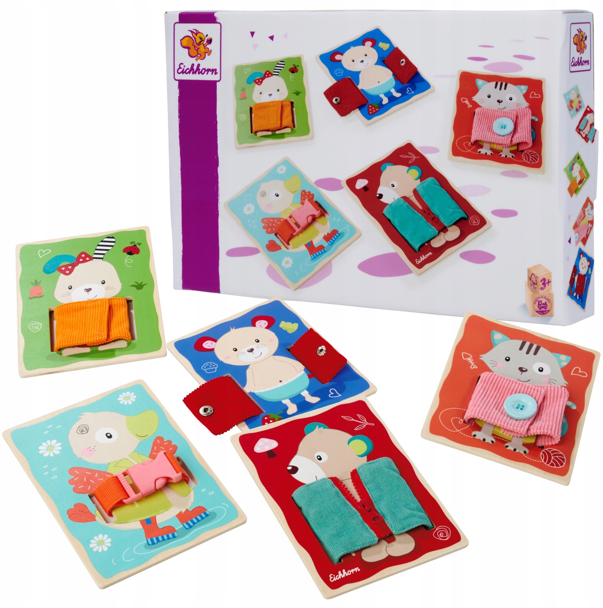 Friends Ubieranie zwierzątek – Edukacyjna gra dla małych odkrywców