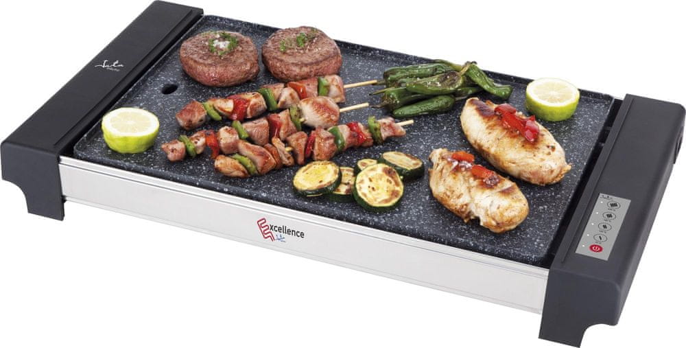 Elektroniczne sterowanie temperaturą – 4 ustawienia dla perfekcyjnego grillowania