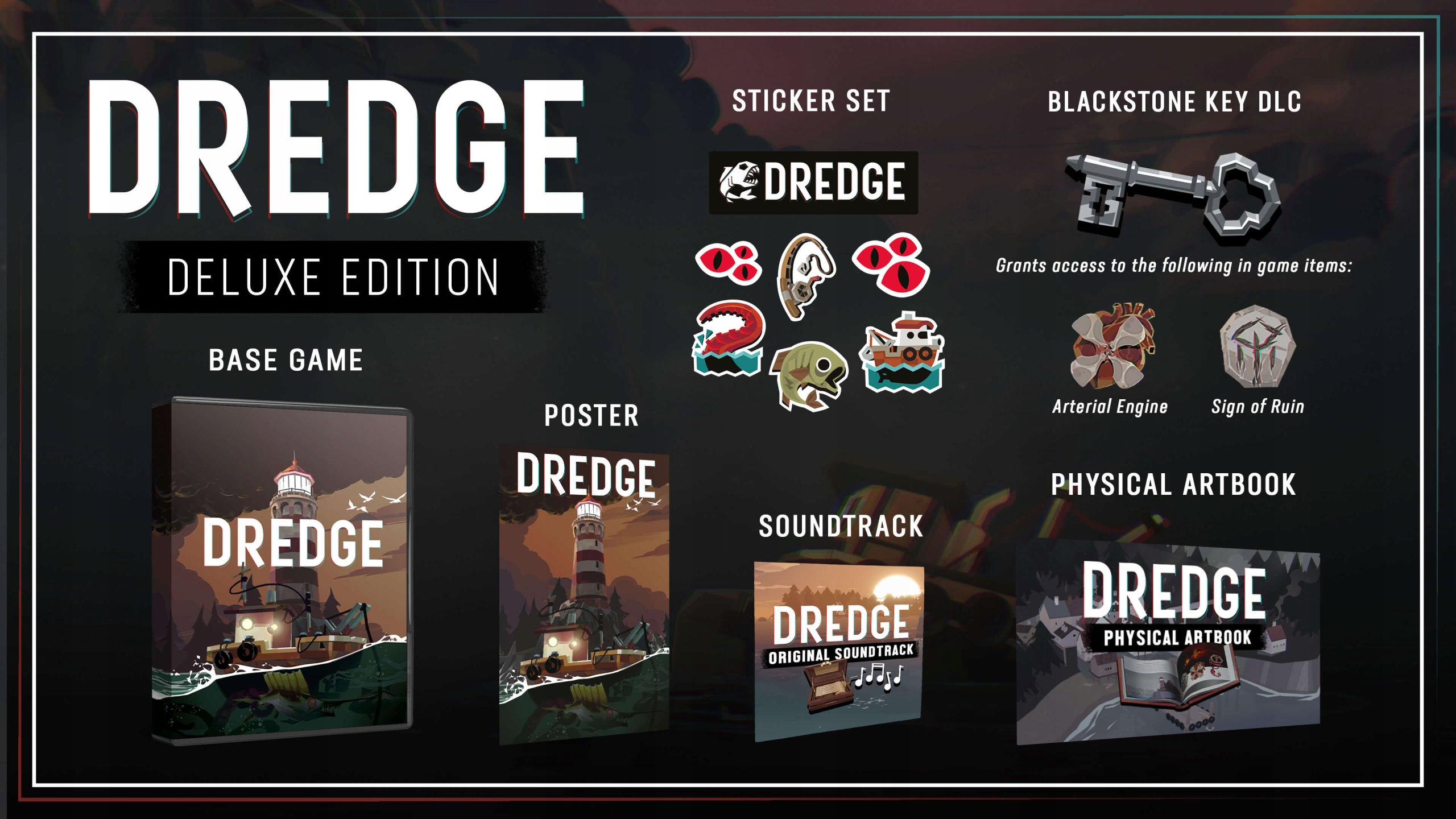 Cechy gry Dredge Deluxe Edition