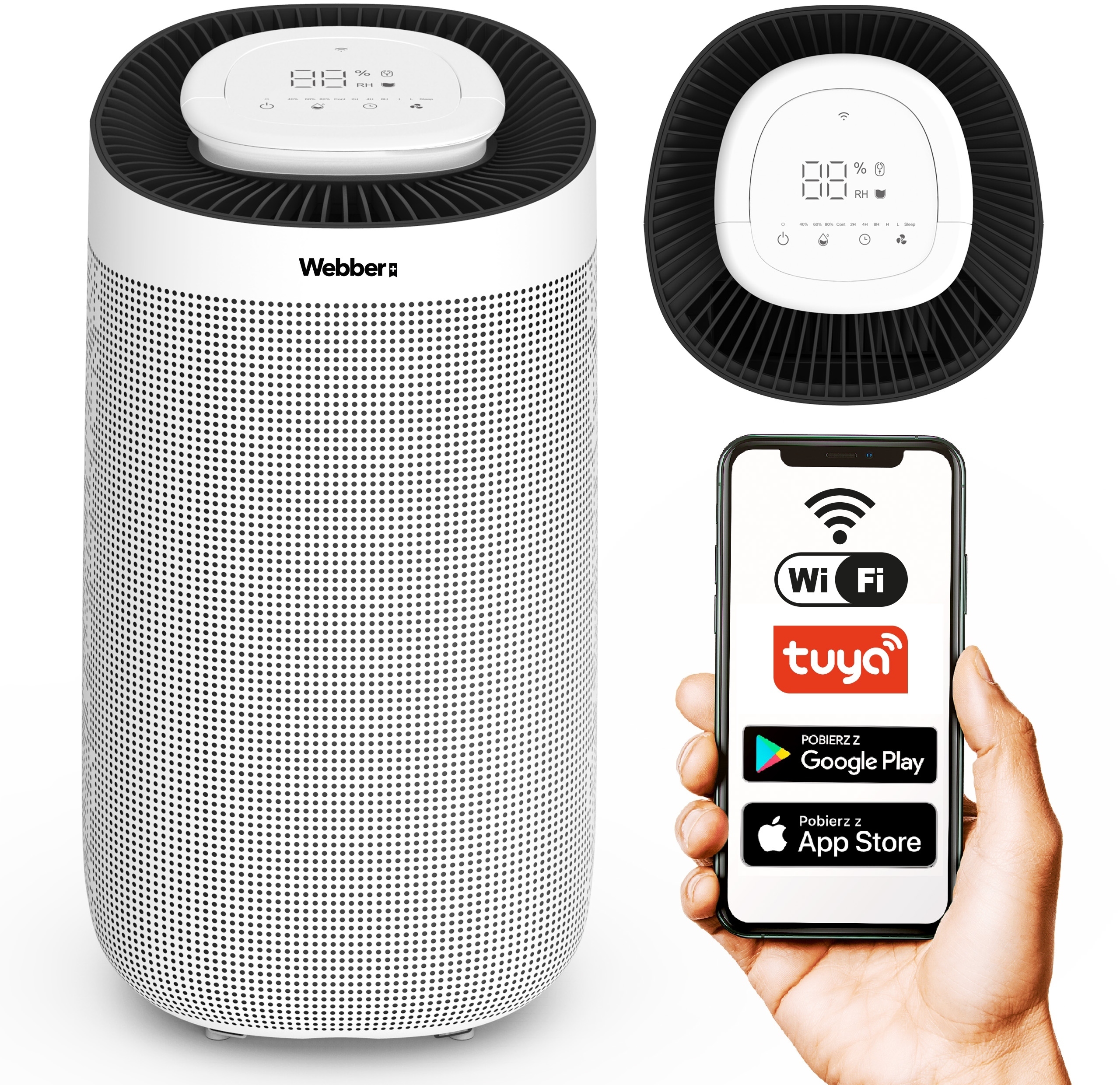 Wydajność osuszania i oczyszczania powietrza