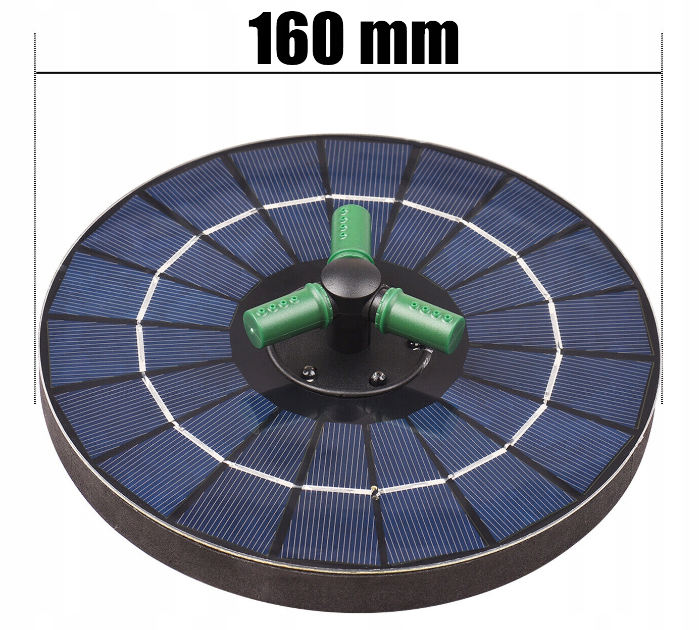 GOTEL Q33B ŚWIECĄCA FONTANNA SOLARNA RGB – Urok i harmonia w Twoim ogrodzie