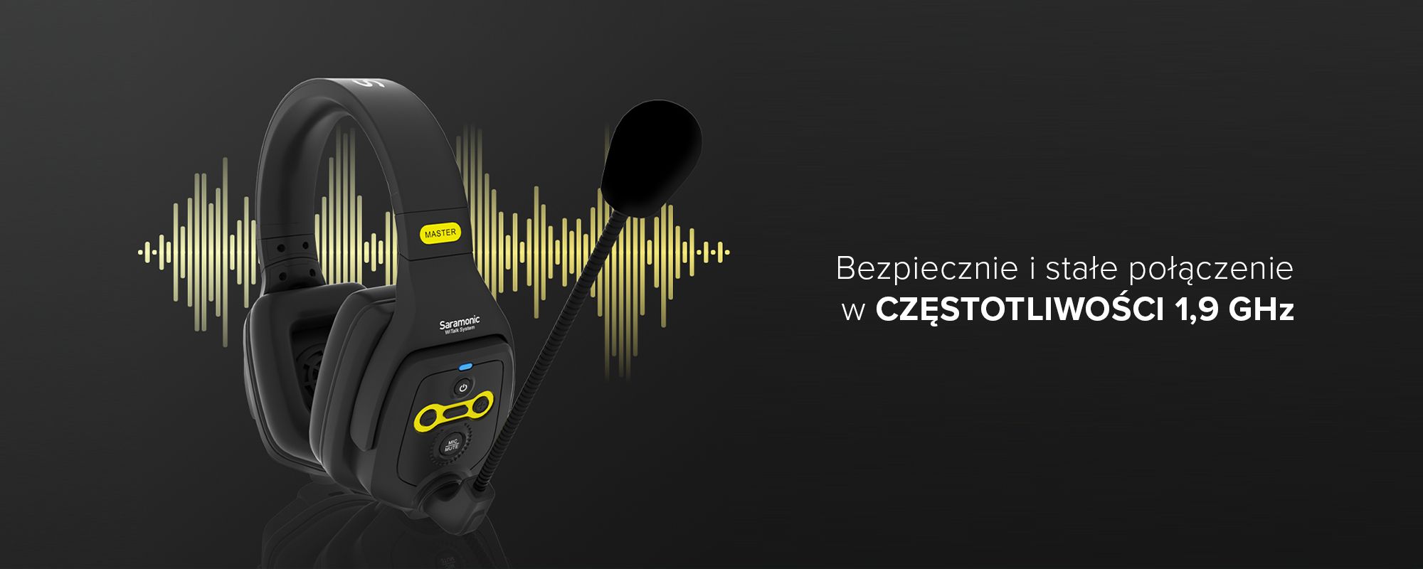 Bezprzewodowy system słuchawkowy Saramonic WiTalk WT5D