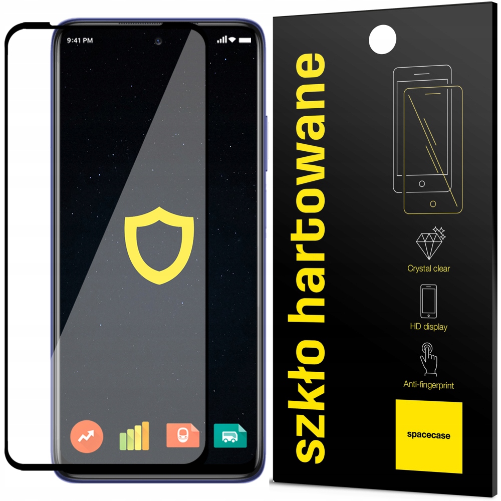 Szkło hartowane SPACECASE Glass 5D do Poco X4 Pro 5G – Doskonała ochrona ekranu