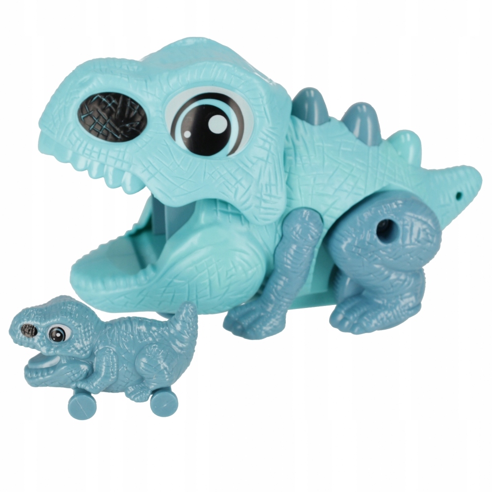 Otwierana paszcza z małym dinozaurem