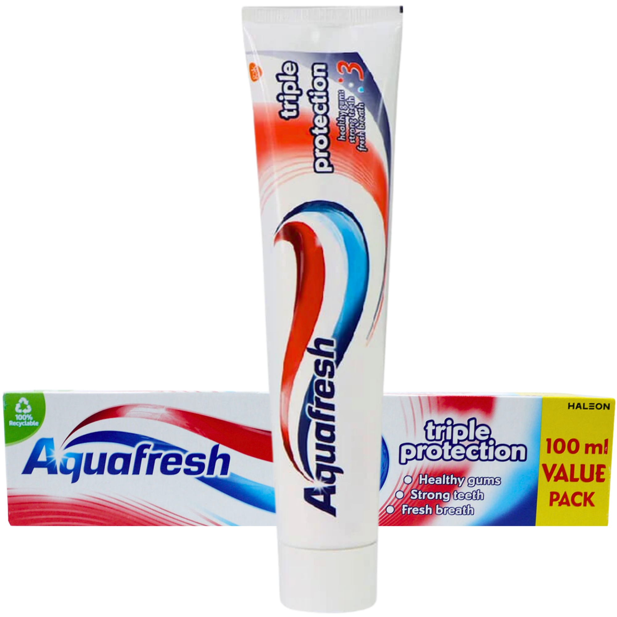 Pasta do Zębów Aquafresh Triple Protection 100ml – Kompleksowa ochrona jamy ustnej