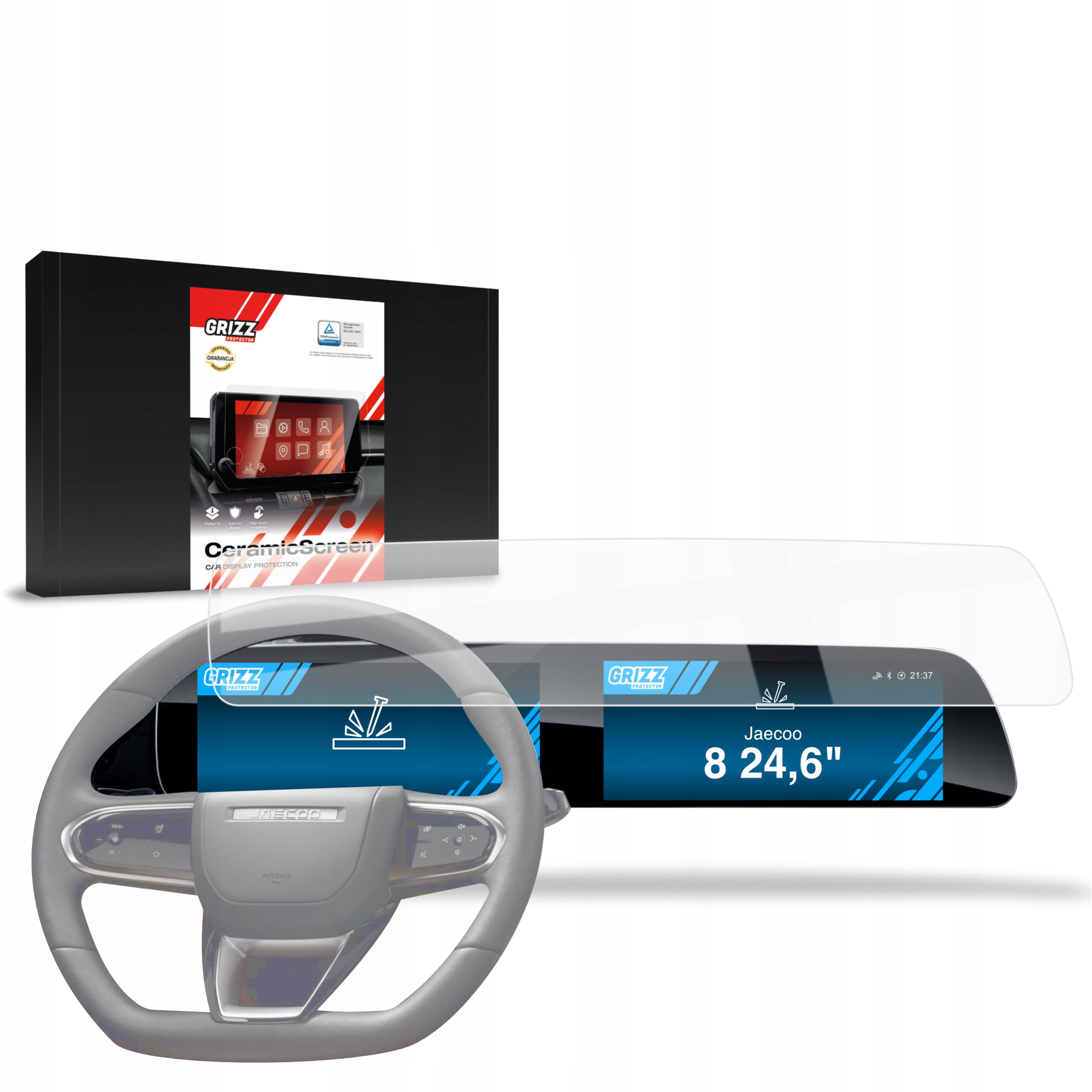 Folia ceramiczna CarDisplay Protection do Jaecoo 8 24,6