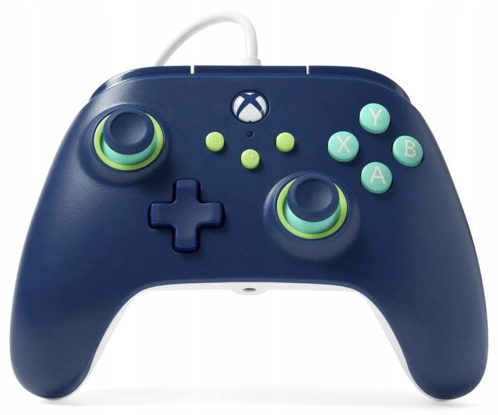 PowerA Pad przewodowy Błękit Morski – Idealny kontroler do Xbox