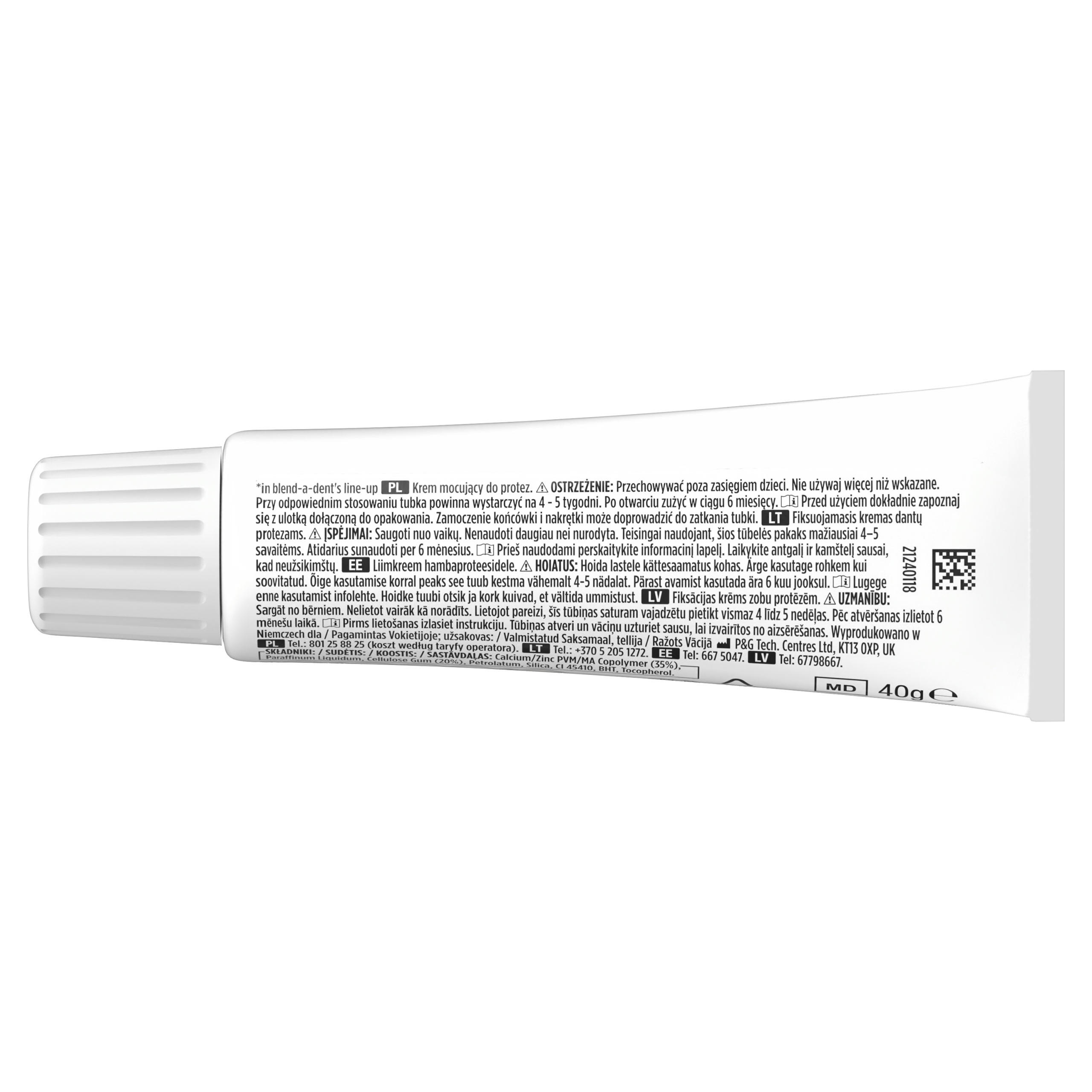 Skład i właściwości techniczne kleju BLEND-A-DENT PG000038 – Co zawiera i jak działa