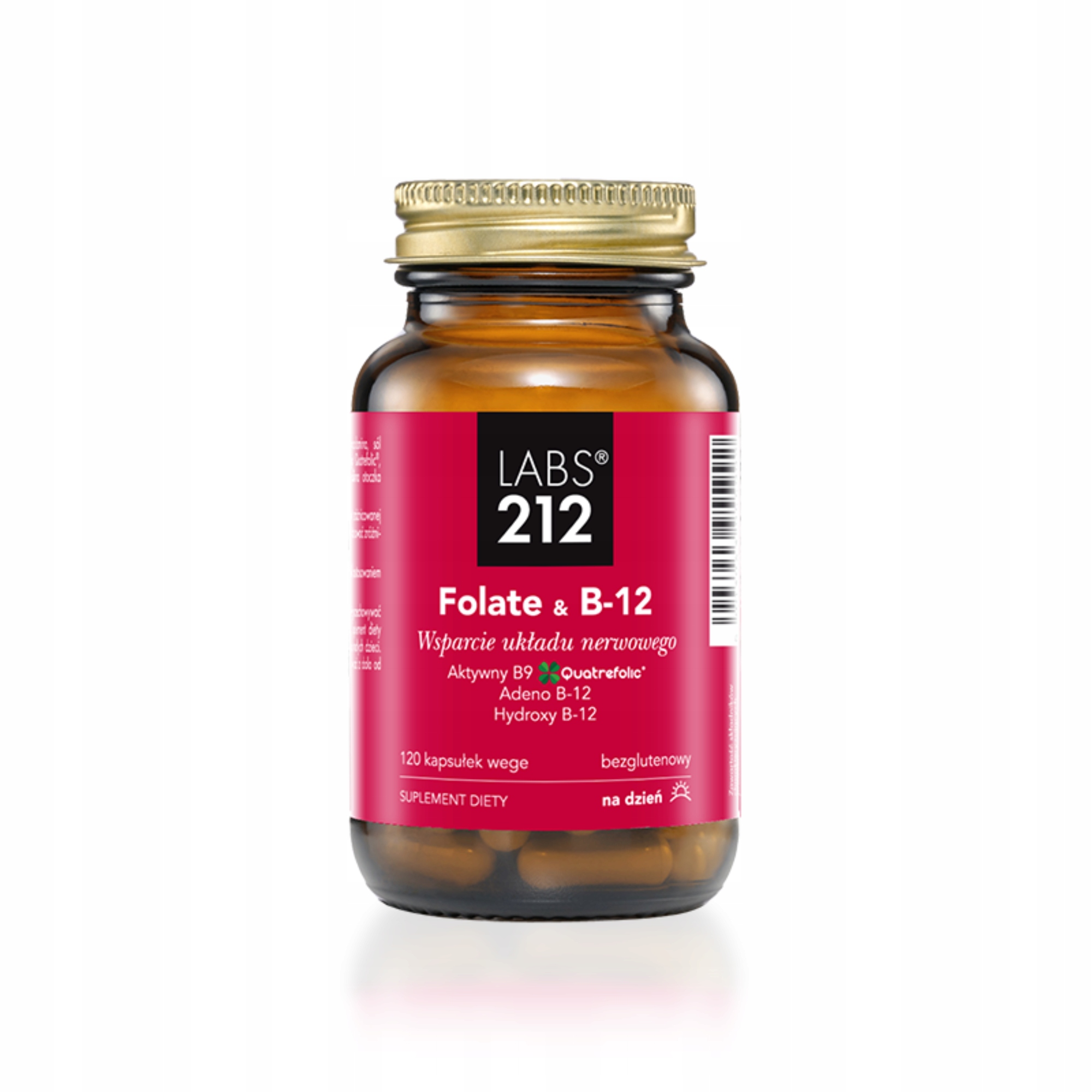Suplement diety LABS212_Folate & B-12 – Twoje wsparcie zdrowia