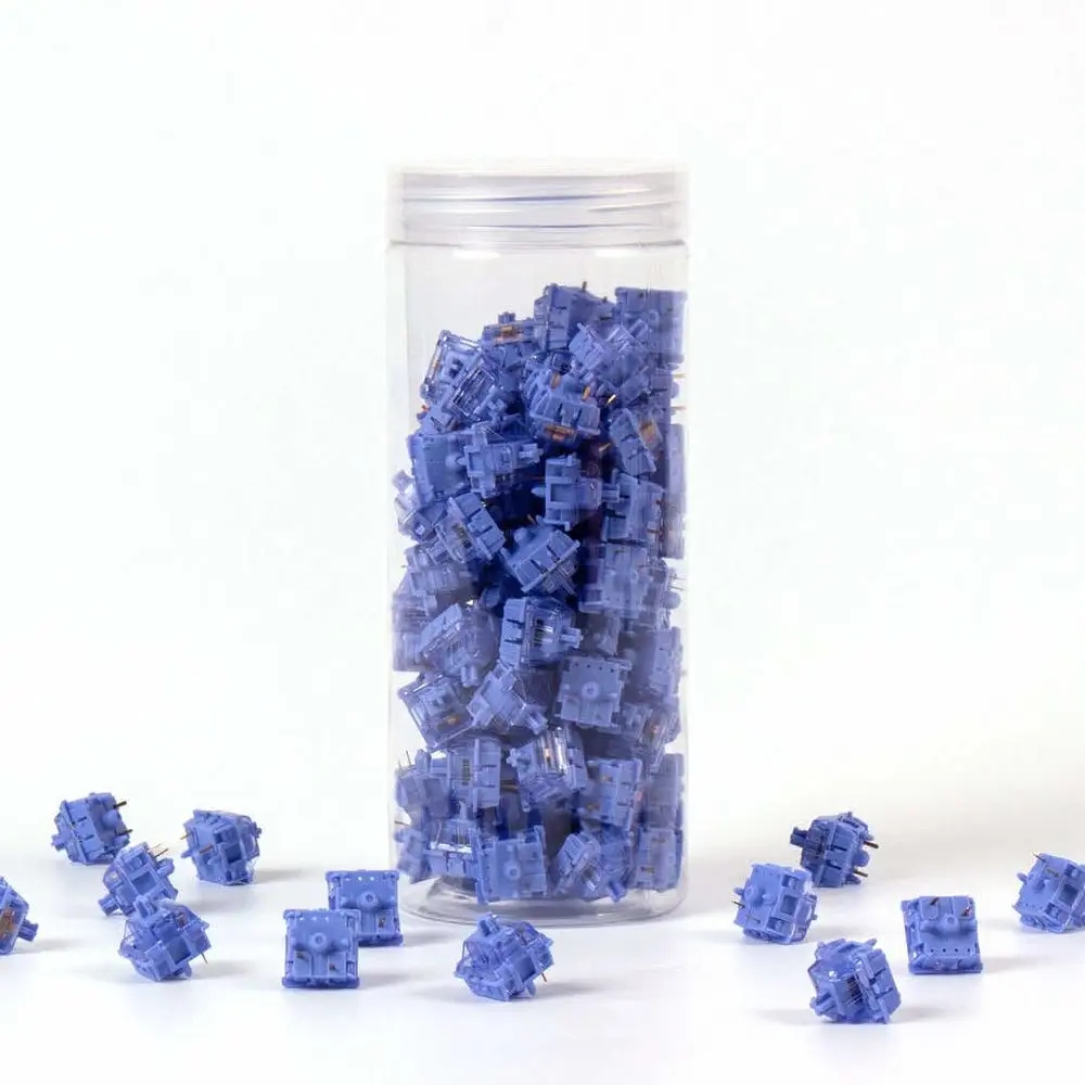 Przełączniki do Klawiatury Mechanicznej Gateron CJ Switch - Light Blue (110 sztuk)