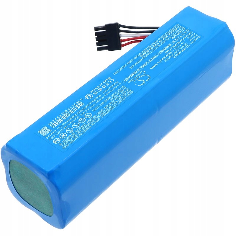 Typ i pojemność akumulatora – Li-ion 5200 mAh dla długotrwałej pracy