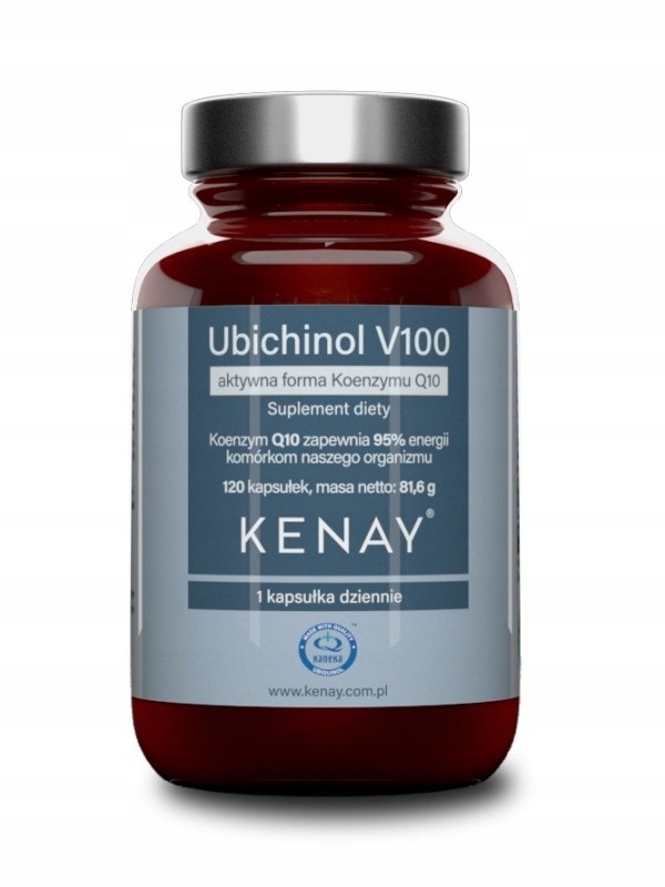 KENAY Ubichinol Koenzym Q10 V100 (120 kaps.) – Twoje wsparcie dla zdrowia