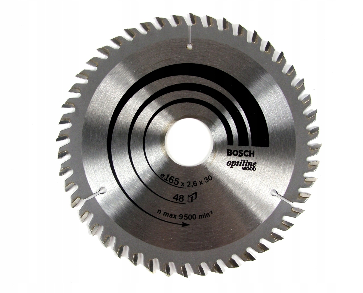 Tarcza Pilarska OP WO H 165x30-48 – Precyzyjne cięcie drewna