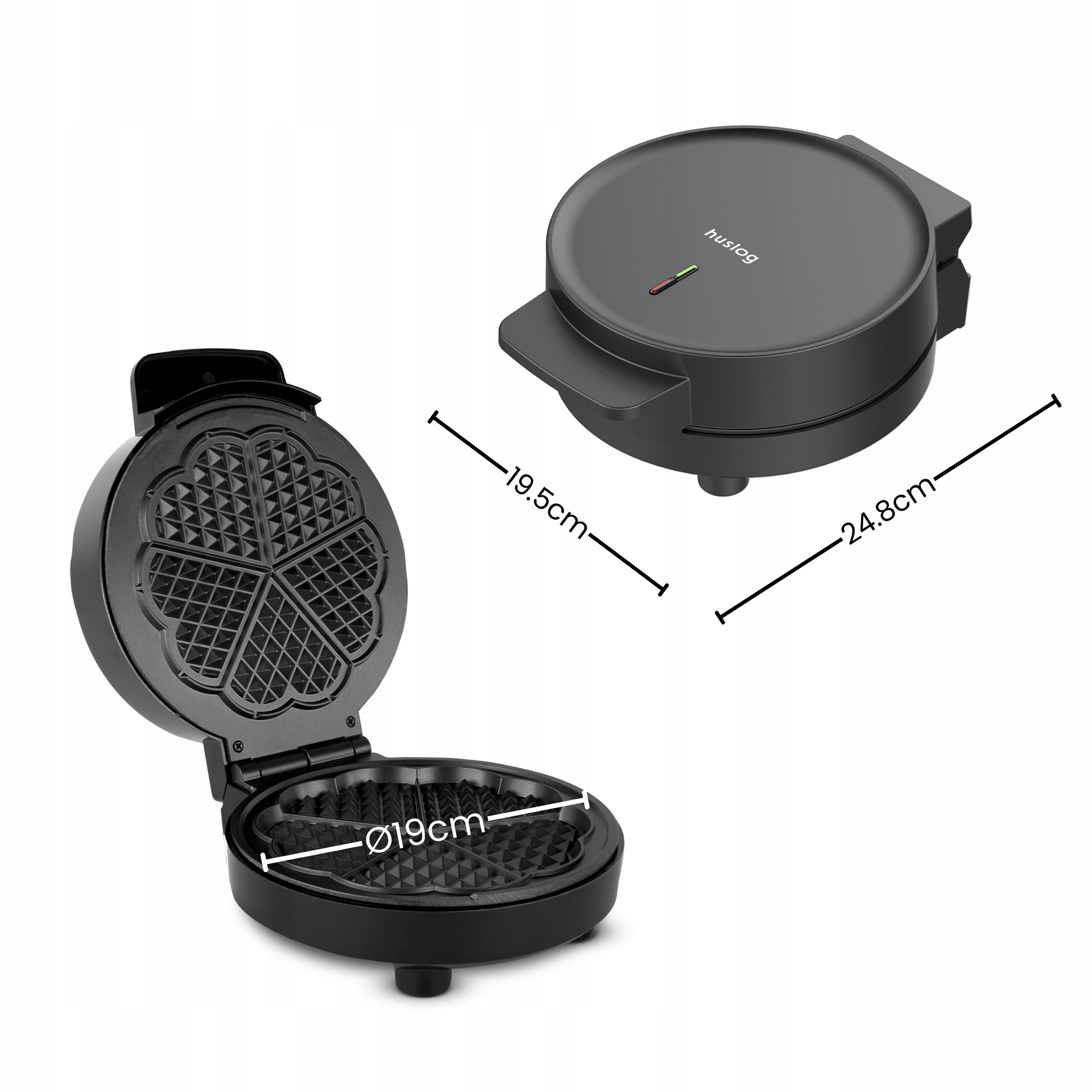 Bezpieczeństwo użytkowania – Nienagrzewające się uchwyty i nóżki antypoślizgowe