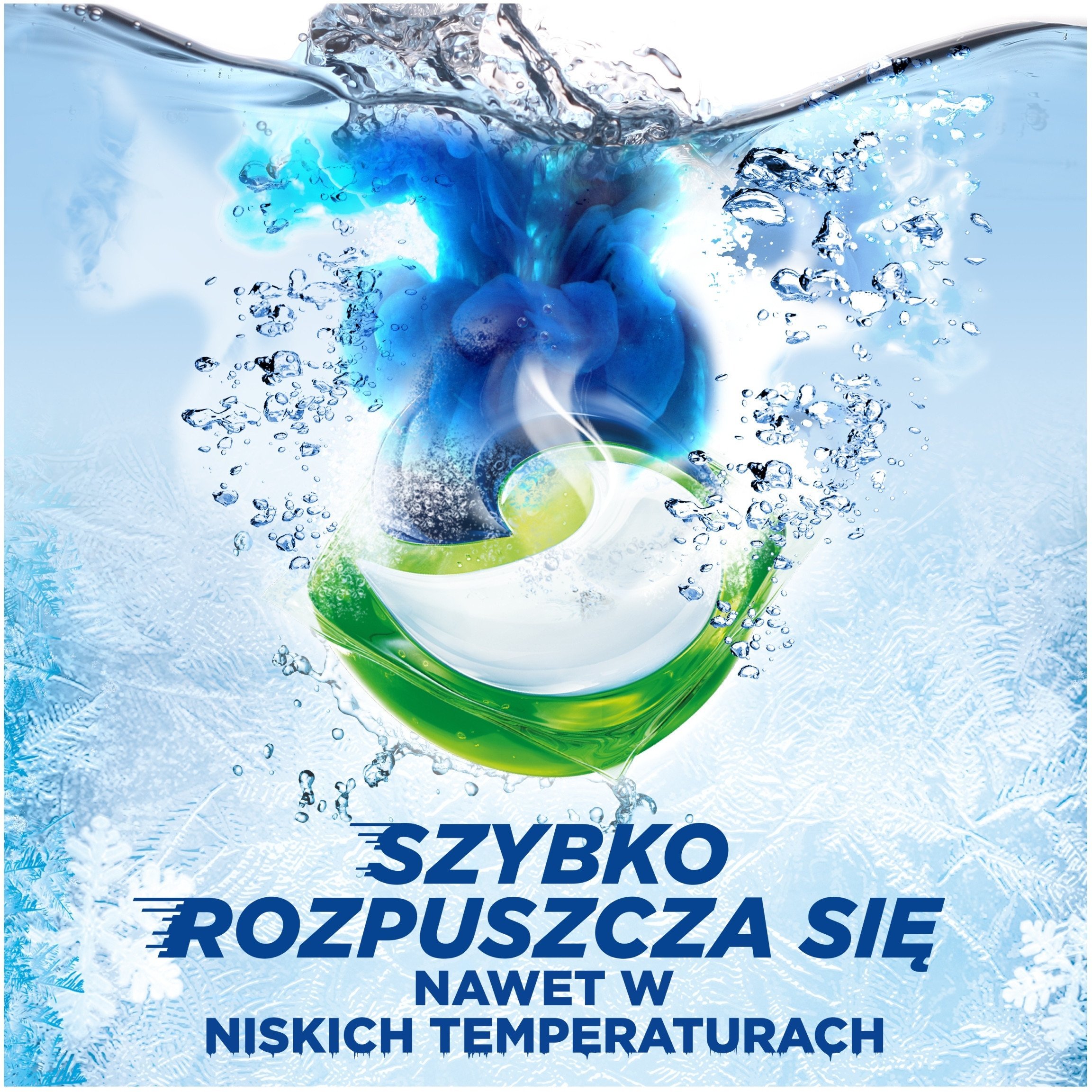 Szybkie rozpuszczanie w zimnej wodzie