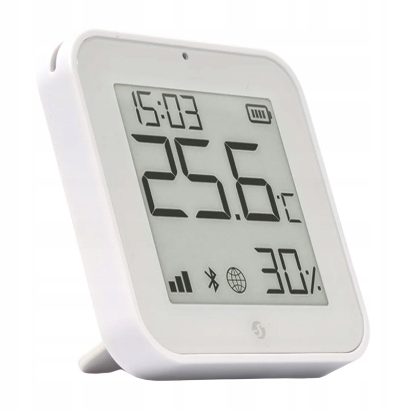 Czujnik temperatury i wilgotności ZigBee Shelly BLU H&T ZB (Biały) – Inteligentne monitorowanie warunków