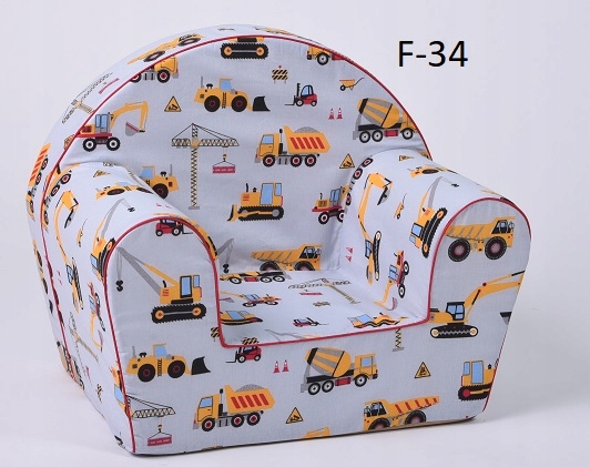 FOTEL FOTELIK BABY PUFA DLA DZIECI z pianki